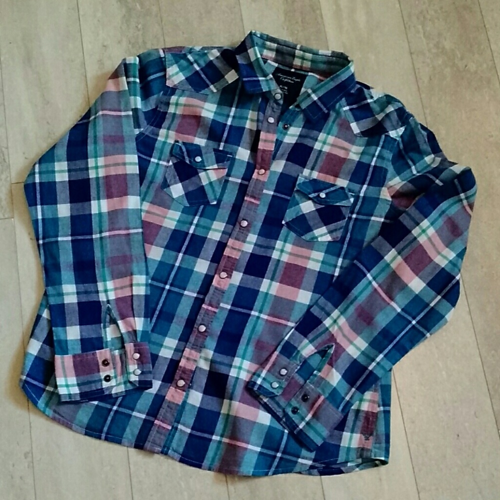 AEO Plaid Shirt